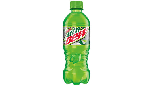 Diet Mountain Dew Soda Bottle (20 oz)