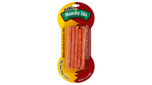 Dingo Munchy Stix Chicken Rawhide Chew (3.1 oz)