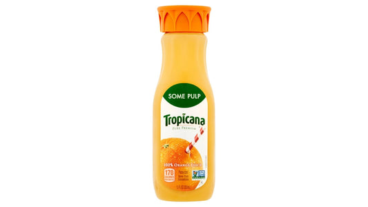 Tropicana Some Pulp Orange Juice (12 oz)