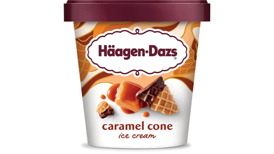 Haagen-Dazs Caramel Cone Ice Cream (3.6 oz)