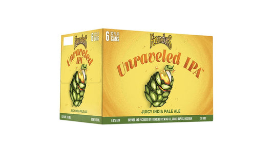 Founders Brewing Unraveled IPA Cans (12 oz x 6 ct)