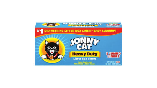 Jonny Cat Litter Box Cat Liners Jumbo with Drawstring (5 ct)